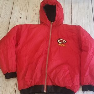 Vintage Kansas City Chiefs Reversible Jacket